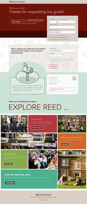 Inquiry Landing Page thumbnail